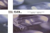 Plantilla catalogo 2013 - SIL Soluciones en Iluminación · PDF fileSIL es un distribuidor de alta tecnología que trabaja directamente en la importación, venta y servicios de productos