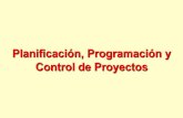 Planificación, Programación y Control de Proyectospcmanagement.es/editorial/Managem_powpoin/gestion proyectos... · La Dirección de Proyectos es una forma eficaz de agrupar a las