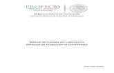Cédula de Autorización del Procedimiento - gob.mx · PDF file-EC 17025 IMNC 2000, así como actualización de cambios ... En los procesos de Informe y Administración de recursos