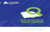 GUIA ESTUDIOS 2014 EXAMEN REGULARES  · PDF file2017 guÍa de estudios nuevo ingreso para el examen de licenciatura y profesional asociado!!!!!