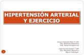 HIPERTENSIÓN ARTERIAL Y EJERCICIO - …academia.utp.edu.co/medicinadeportiva/files/2012/04/Hipertensión... · Prevención, Detección, Evaluación y Tratamiento de la Presión Arterial
