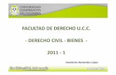 FACULTAD DE DERECHO U.C.C. -DERECHO CIVIL …wb.ucc.edu.co/derechocivilbienes1/files/2011/01/derecho-civil... · El Código Civil, establece en el art. 655, la noción de los bienes