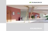 ESCALERAS - Bricolaris · PDF fileestructura de la escalera queda recogida y perfectamente encastrada en el techo de la habitación bajo una ... El singular diseño de la estructura