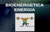 BIOENERGETICA ENERGIA · PDF fileENERGIA: BIOENERGETICA Rama de la termodinámica, que se encarga del estudio cuantitativo de las transducciones o transformaciones energéticas