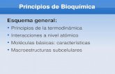 Principios de Bioquímica - gcn.us.es de Bioquímica... · Principios de la Termodinámica Termodinámica microscópica: La temperatura representa una medida de la energía cinética