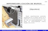 1/24 IMPERMEABILIZACIÓN DE MUROS (Apuntes)e-edificacion.com/imagenes/Articulos/MUROS2011-apuntes.pdf · IMPERMEABILIZACIÓN DE MUROS. ESCUELA DE EDIFICACIÓN Roberto de Molesmes