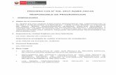PROCESO CAS N° 516- 2017/ INABIF-CECAS · PDF fileua-sub unidad de logistica ... determinaciÓn de saldos pim y pca, ... iv. condiciones escenciales del contrato condiciones detalle