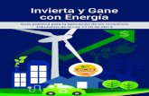 Invierta y Gane con Energía - · PDF fileIntroducción 1. Principales deﬁniciones 6 ... • Medición y evaluación de los recursos para la producción y utilización de energía