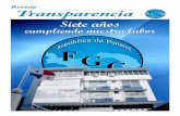 Revista transparencia - Fiscalía General de · PDF fileProyecto de Riego de Tonosí en investigación ... reveló la ausencia de un estudio de factibilidad, ... nuevas tendencias