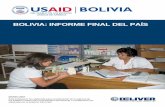 BOLIVIA: INFORME FINAL DEL PAÍS - apps.who.intapps.who.int/medicinedocs/documents/s18380es/s18380es.pdf · BOLIVIA: INFORME FINAL DEL PAÍS ... Farmacia y Bioquímica, basados en