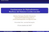 Fundamentos de Hidrodinámica Biofísica del Sistema ... · PDF fileMecanica de Fluidos´ Contenido 1 Introduccion´ 2 Dinamica de Fluidos´ Deﬁnicion de Din´ amica de´ ﬂuidos