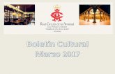 Concierto de Percusión - circuloamistad.comcirculoamistad.com/wp-content/uploads/2017/03/boletin-cultural... · Exaltación de la Saeta . 14º Ciclo de Flamenco CRUZCAMPO Por la