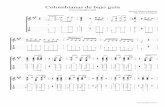Colombianas de bajo guía - RITA  · PDF fileColombianas de bajo guía   Música. Manolo Sanlúcar Tab. Jesús Rodríguez   1   3 0 3 0244 3 4 2 2 20