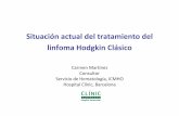 Situación actual del tratamiento del linfoma Hodgkin Clá · PDF fileSituación actual del tratamiento del linfoma Hodgkin Clásico Carmen Martínez Consultor Servicio de Hematología,