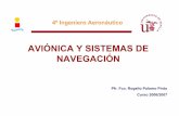 AVIÓNICA Y SISTEMAS DE NAVEGACIÓNagamenon.tsc.uah.es/Asignaturas/it/rd/apuntes/5-1.pdf · CAPÍTULO V. Tema 1 Introducción a la Navegación Aérea Aviónica de Navegación Aérea: