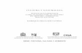 CULTURA Y NATURALEZA - ciga.unam.mx · PDF filecultura y naturaleza textos novohispanos como fuentes para el estudio de historia ambiental, siglos xvi-xviii enrique delgado lÓpez
