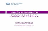 FARMACOLOGÍA Y FARMACOTERAPIA - uah.es · PDF fileUNIDAD TEMÁTICA II: Farmacología y Farmacoterapia del Sistema Nervioso Vegetativo Tema 13. Fármacos