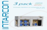 tecnología en refrigeración 3pack - · PDF filetecnología en refrigeración Las tricentrales han sido diseñadas para trabajar con los nuevos refrigerantes alternativos R407A y