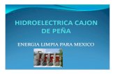 ENERGIA LIMPIA PARA MEXICO - cre.gob.mxcre.gob.mx/documento/1921.pdf · Las Mini centrales Hidroeléctricas que pueden ser instaladas en los Distritos de Riego representan una fuente