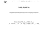 LISTADO OBRAS ORIENTATIVAS - mutxamel.org orientativo profesional 15... · • Adagio para clarinete y cuerdas de J. Baermann ... Gaubert • Sonata nº2 en ... .…P. Taffanel •