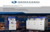CGMCOSMOS Sistema modular y compacto con · PDF fileInterruptor pasante con puesta a tierra, ... CGMCOSMOS de Ormazabal es un sistema de celdas modulares y compactas para la ... gas