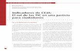 Indicadores de CEJa: El rol de las TIC en una justicia ...sistemasjudiciales.org/content/jud/archivos/notaarchivo/890.pdf · horas los 7 días de la semana, desde cualquier ... gráfico