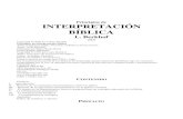 Principios de INTERPRETACIÓN BÍBLICA · PDF fileA. Definición de la historia de la hermenéutica. Debemos distinguir entre la historia de la hermenéutica como ciencia y la historia