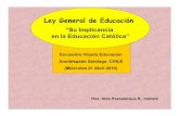 Ley General de Educación -  · PDF fileEn PUGNA DERECHO a la EDUCACION ... 5) Programas de Estudio: ... LOCAL: Recepción Final de Obras por la Municipal 12)