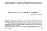 Histo ria y etnohistoria andinas -  · PDF fileLas secciones de reseñas de algunas revistas de historia o ... (Lucena Salmoral et al. 1987 ... a cargo de Manuel Lucena Salmoral;