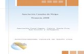 MEMORIA - blog. · PDF fileMEMORIA BALANCE 2008 ASOCIACIÓN CANALES DE MAIPO ADMINISTRADORA CANALES DE MAIPO LTDA. Indice de Contenido Directorio y Administración
