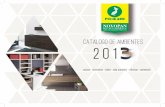CATALOGO DE AMBIENTES 201 - · PDF fileportancia de la conceptualización del diseño industrial en la creación de muebles y ... colores planos cocina baño sala y comedor oficina