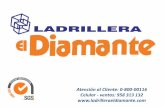 Atención al Cliente: 0 -800-00116 Celular - ventas: 958 ...ladrilleraeldiamante.com/wp-content/uploads/2016/08/Albañilería... · Muros de Ladrillo de concreto Mortero: concreto.