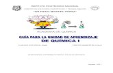 ACADEMIA DE QUÍMICA - Instituto Politécnico  · PDF fileProfa. Carmen Patricia Aguilar Segura Academia de Química 3 BIBLIOGRAFÍA RECOMENDADA: Principios de química 1