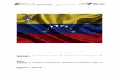CUADERNO INFORMATIVO SOBRE LA REPÚBLICA … informati… · MAPA DE RECURSOS MINERALES_____56 PRINCIPALES PUERTOS DE ... Los Andes venezolanos, una continuación de la cadena oriental
