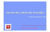 SWAPS DE TIPOS DE INTERÉS - unirioja.es de la... · mercados financieros para acceder a algún tipo de financiación o inversión concreta, ... flujos de la rama fija del swap de