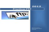 Practicas FTP - alvaroprimoguijarro · PDF filePracticas FTP 4 Actividad 1 : Utilización cliente FTP (mediante línea de comandos, entornos gráficos y navegadores/exploradores).