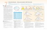 UNIDAD 07. POLÍGONOS. RELACIONES MÉ -ud7-Polígonos.pdf · PDF fileEn los polígonos regulares y sólo en éstos, apa-recen otros nuevos elementos: centro (punto ... RECTAS Y PUNTOS