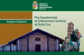 Plan Departamental Subregión Chiquitanía de · PDF fileordenada ocupación del ... principalmente en el municipio de San Javier que se ha especializado en la producción ... personas