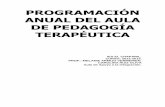 PROGRAMACIÓN ANUAL DEL AULA DE PEDAGOGÍA …ieselchaparil.org/documentos/curso1213/programaciones2013... · ANUAL DEL AULA DE PEDAGOGÍA TERAPÉUTICA IES EL CHAPARIL. CURSO: 2012-2013.