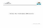 Guía de Trámites Mineros - gob.mxeconomia.gob.mx/files/transparencia/GuiadeTramitesMineros.pdf · Guía de Trámites Mineros 4 Secretaría del Trabajo y Previsión Social (STPS)
