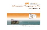 Manual Topografía Versión 7 - · PDF fileSi el programa está configurado en modo estación total, los ... Este diálogo, que se activa pulsando el botón Configurar en la selección