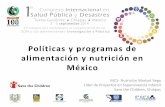 Políticas y programas de alimentación y nutrición en Méxicocemesad.unach.mx/images/Ponencias_congreso/alimentacion.pdf · de la evaluación sea eficiente, transparente, efectivo