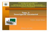 Tema 3: Investigación Documentaldocumental.pdf · Etapas del proceso de investigaciónEtapas ... La investigación documental no es un culto al plagio; la ... investigación conceptual