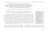 Índice clínico de gravedad en pancreatitis aguda: BISAP ... · PDF file979 artículos de investigación teristic) para falla orgánica para los índices BISAP, APACHE II y Balthazar