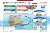 Modelo de presión diferencial cero Nuevo Electroválvula de ...docs-europe.electrocomponents.com/webdocs/1462/0900766b81462f4… · Holgura Mayor duración del armazón Consumo de