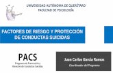 FACTORES DE RIESGO Y PROTECCIÓN DE …coepsique.org/wp-content/uploads/2011/12/4-Factores-de-riesgo-y-de... · PREVENCIÓN (Historia natural e intervenciones) Influencias ambientales