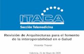 Revisión de Arquitecturas para el fomento de la ... · PDF fileLa arquitectura es reconocida como un elemento crítico para el ... TOGAF • TOGAF es un ... • Seguridad • Terminología