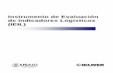 Instrumento de Evaluación de Indicadores Logísticos (IEIL)pdf.usaid.gov/pdf_docs/PNADG031.pdf · una descripción detallada de los ... adicional sobre las características de la