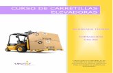 CURSO DE CARRETILLAS ELEVADORAS · PDF filetipos de frenos en toda carretilla elevadora, el freno de servicio y el freno de estacionamiento. ... pinzas, Apaga chispas, luz rotativa,