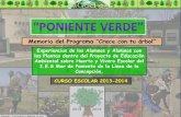 Presentación de PowerPoint - Junta de Andalucía · PDF file¿Por qué un huerto escolar y un vivero de plantas en nuestro Instituto? Un huerto escolar y vivero de plantas es una